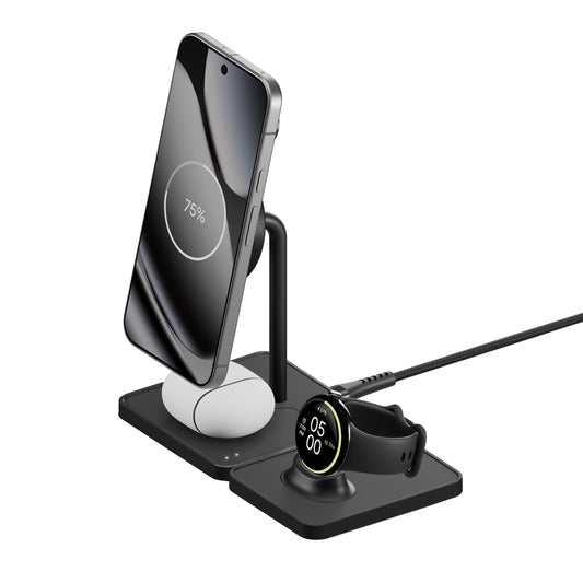 Wireless Charging Stand and Pixel Watch Charger - Matte Black - US 1795