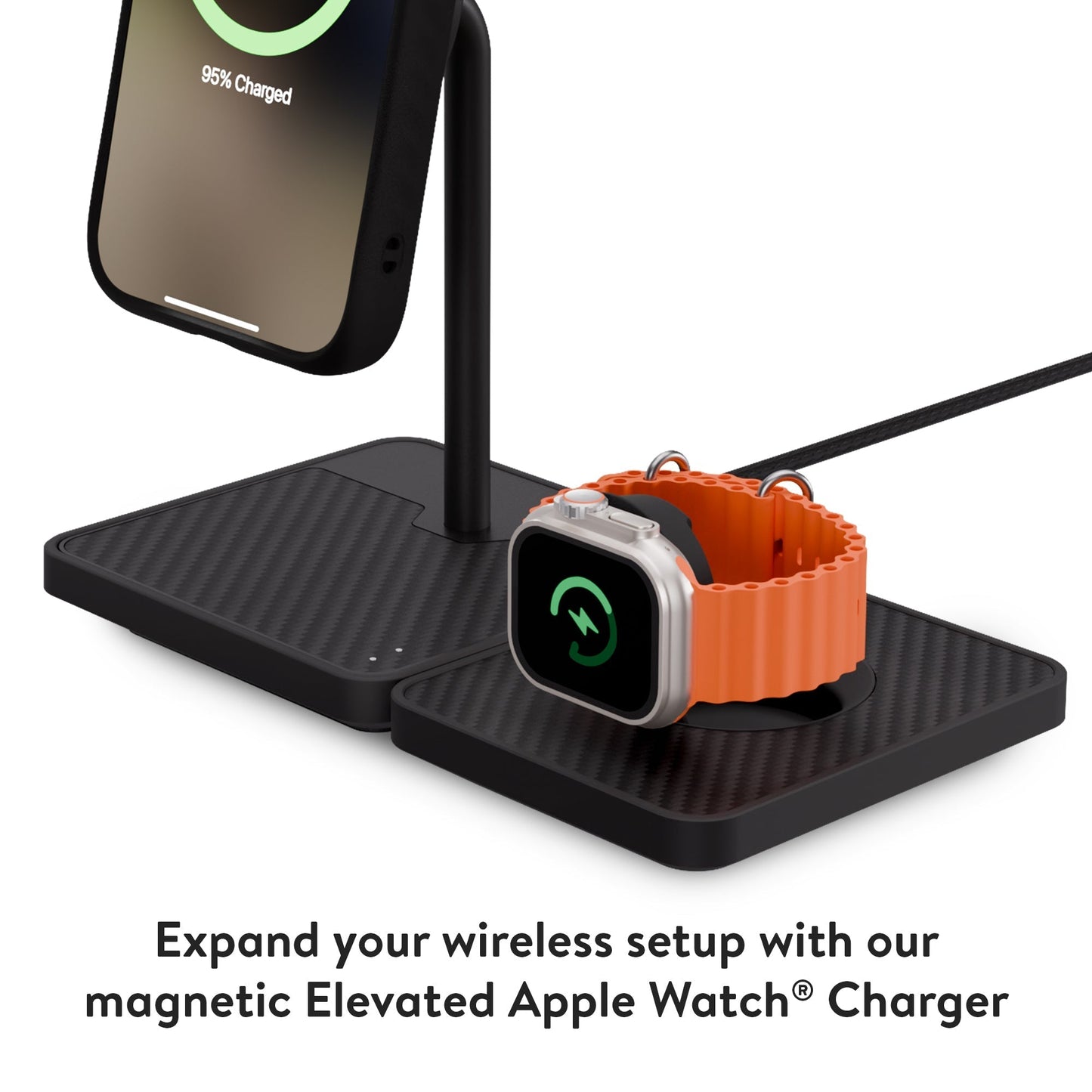 Wireless Charging Stand - Aramid Fibre - US 8406