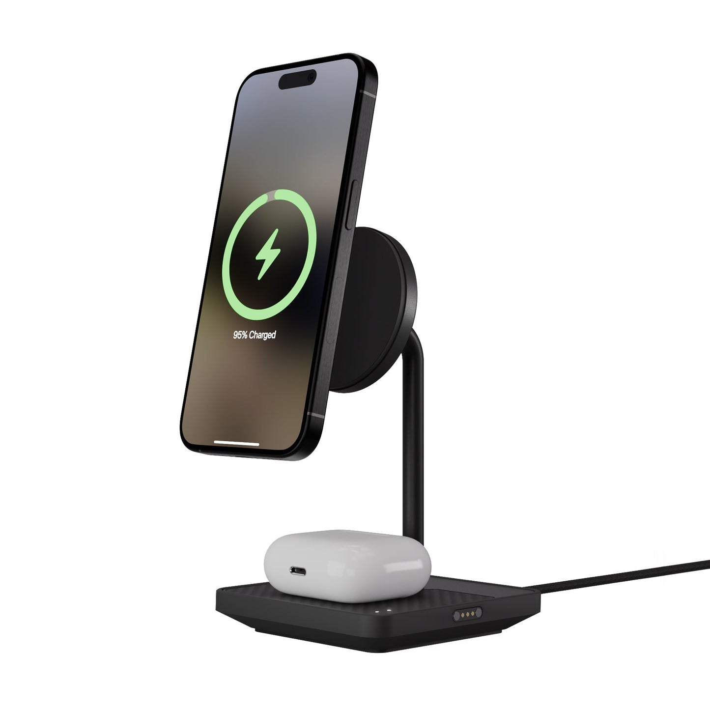 Wireless Charging Stand - Aramid Fibre - US 8406