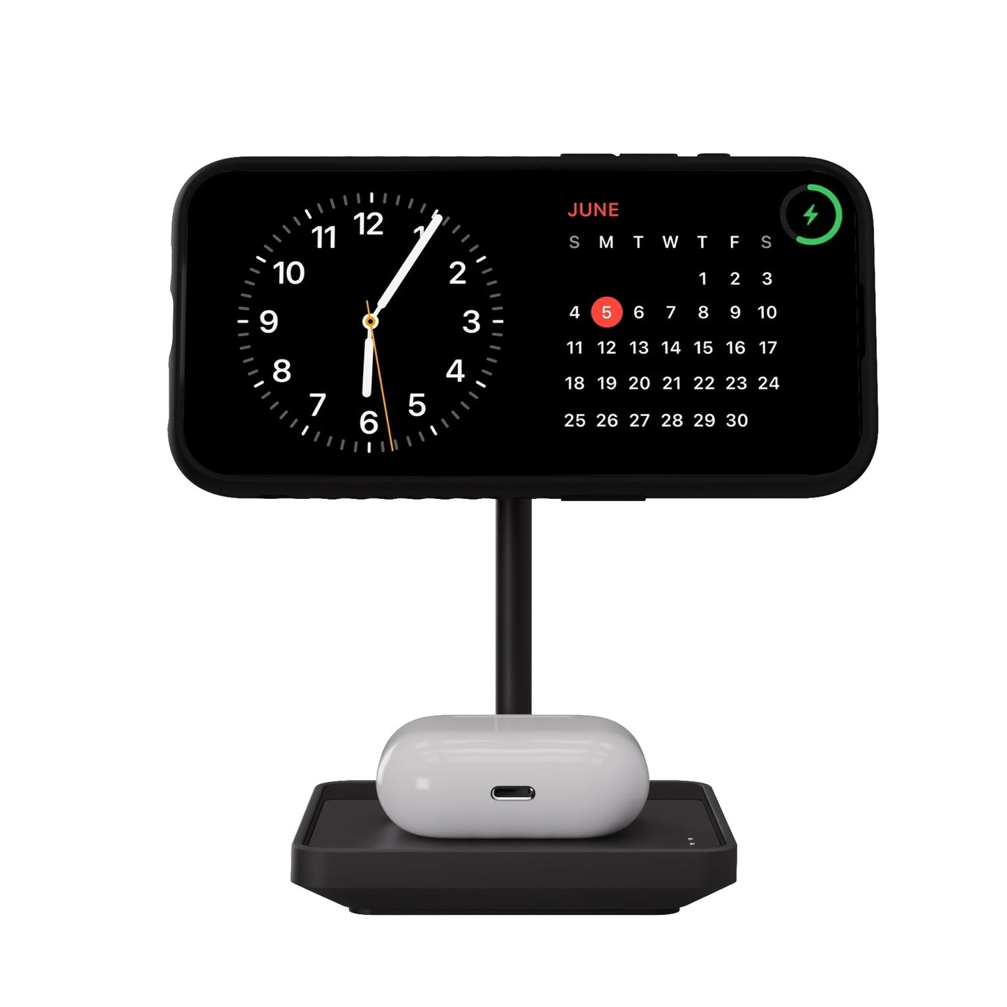 Wireless Charging Stand - Matte Black - US 1538