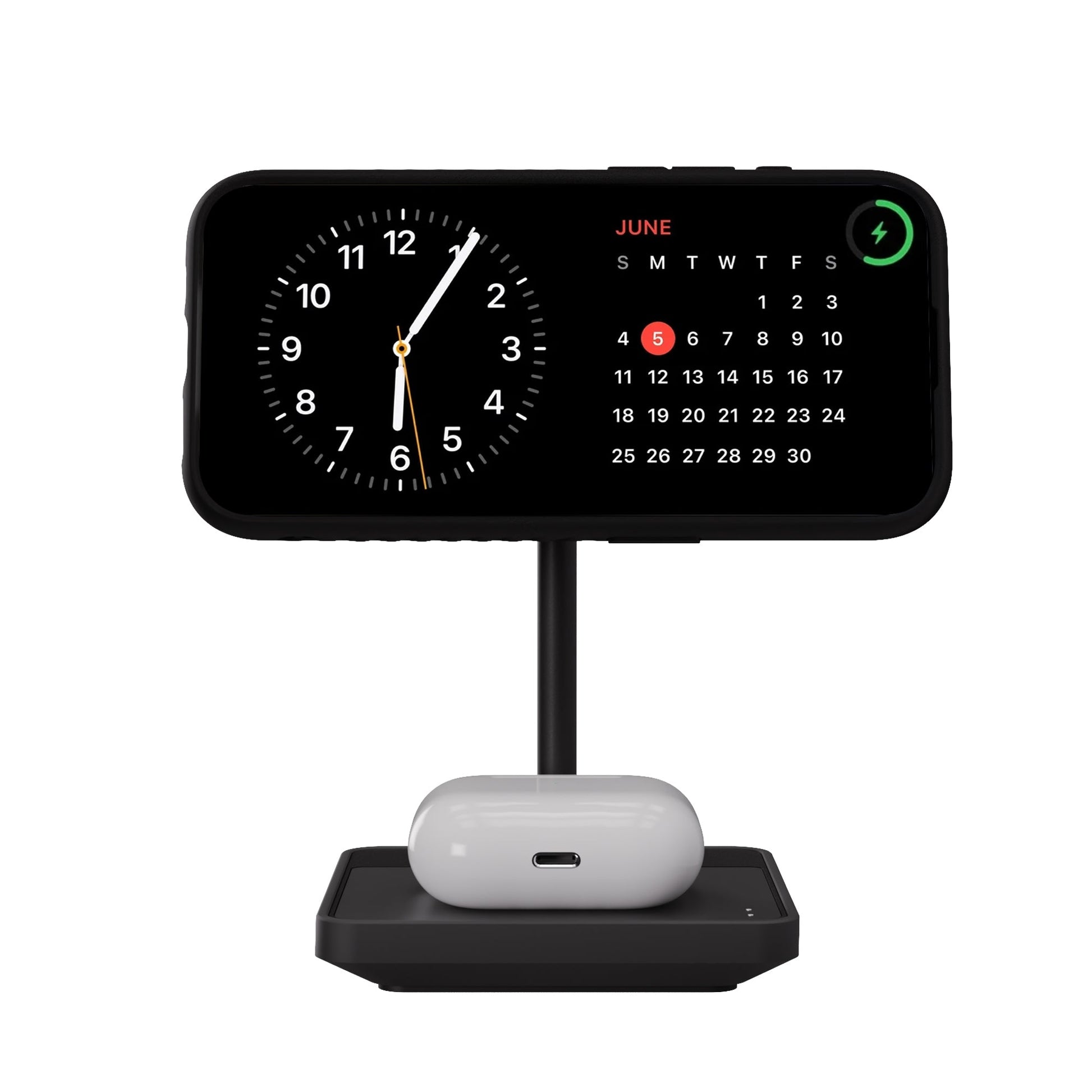 Wireless Charging Stand - Matte Black - US 1538