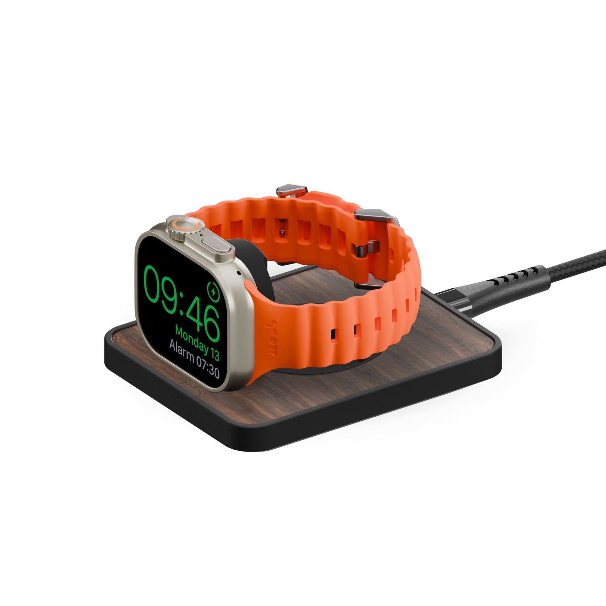 Walnut Wireless Apple Watch® Charger - US 1132