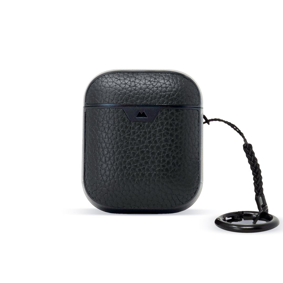 Black Leather AirPods Gen 1 & 2 Case - US 7807