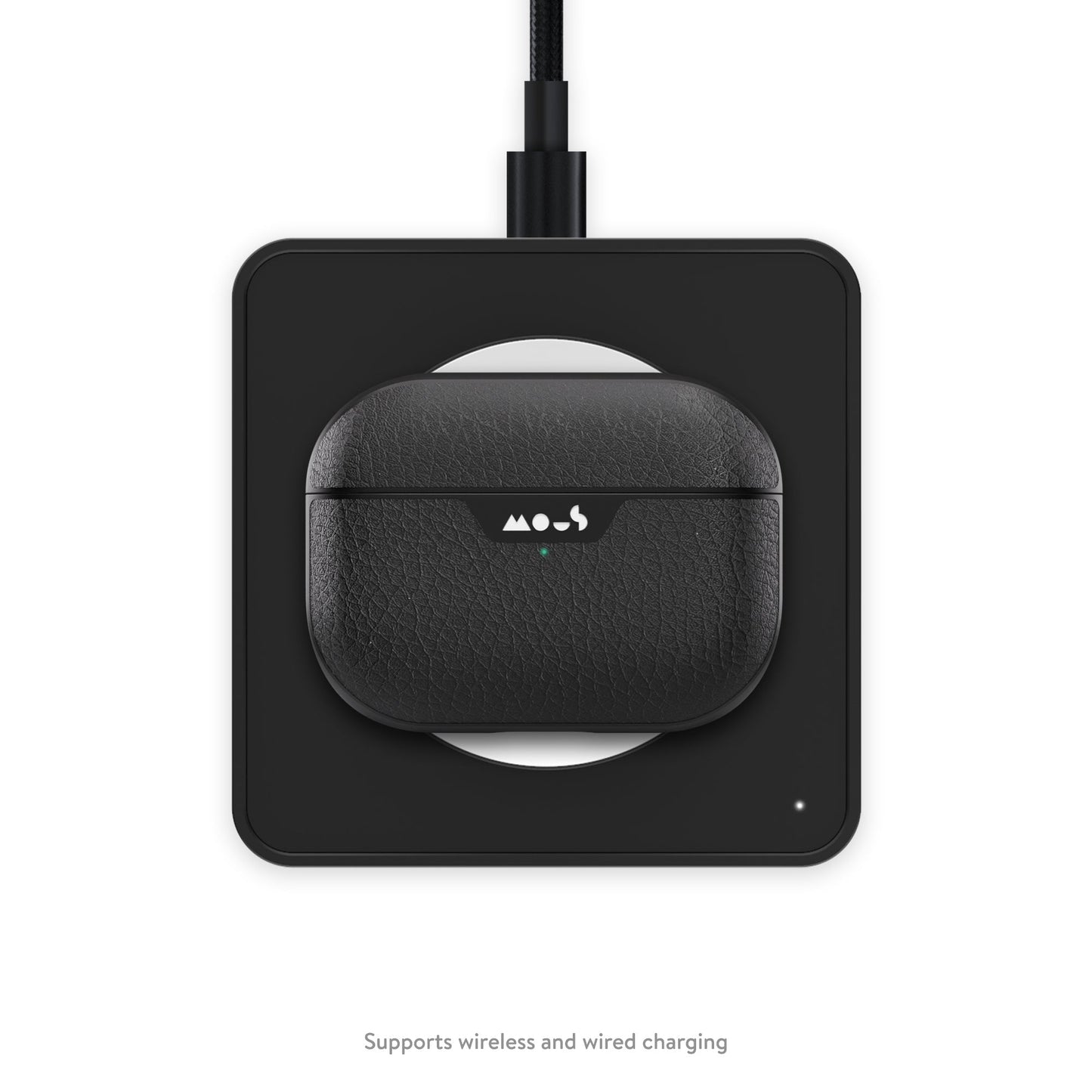 Black Leather AirPods Pro Case - US 6715