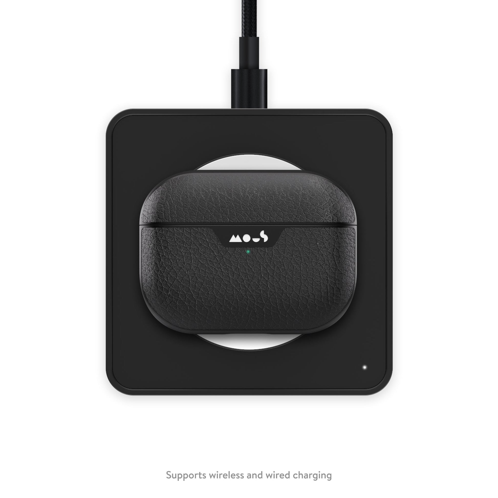 Black Leather AirPods Pro Case - US 6715