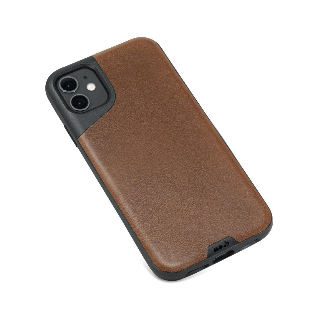Brown Leather Phone Case - Contour - US 4169