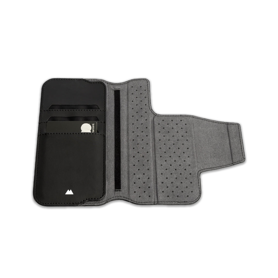 Black Flip Wallet with Stand - US 5427