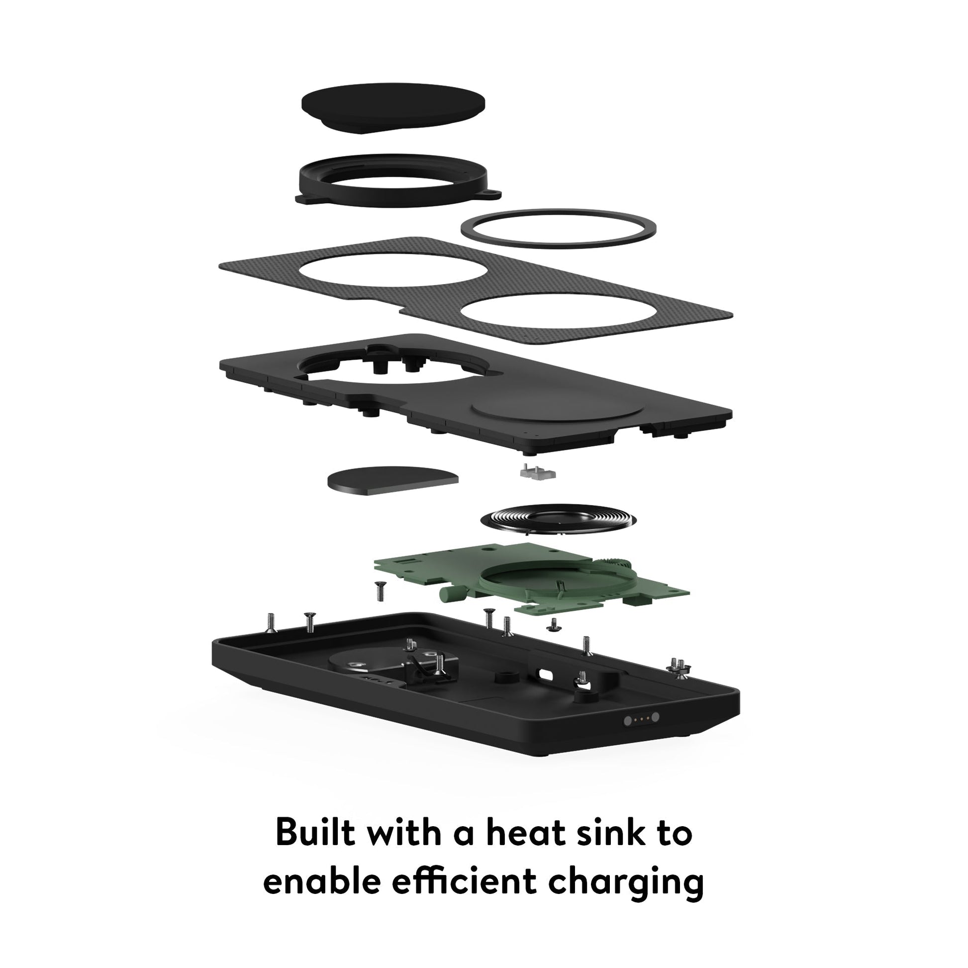 Aramid Fibre Wireless Charging Station - US 4341