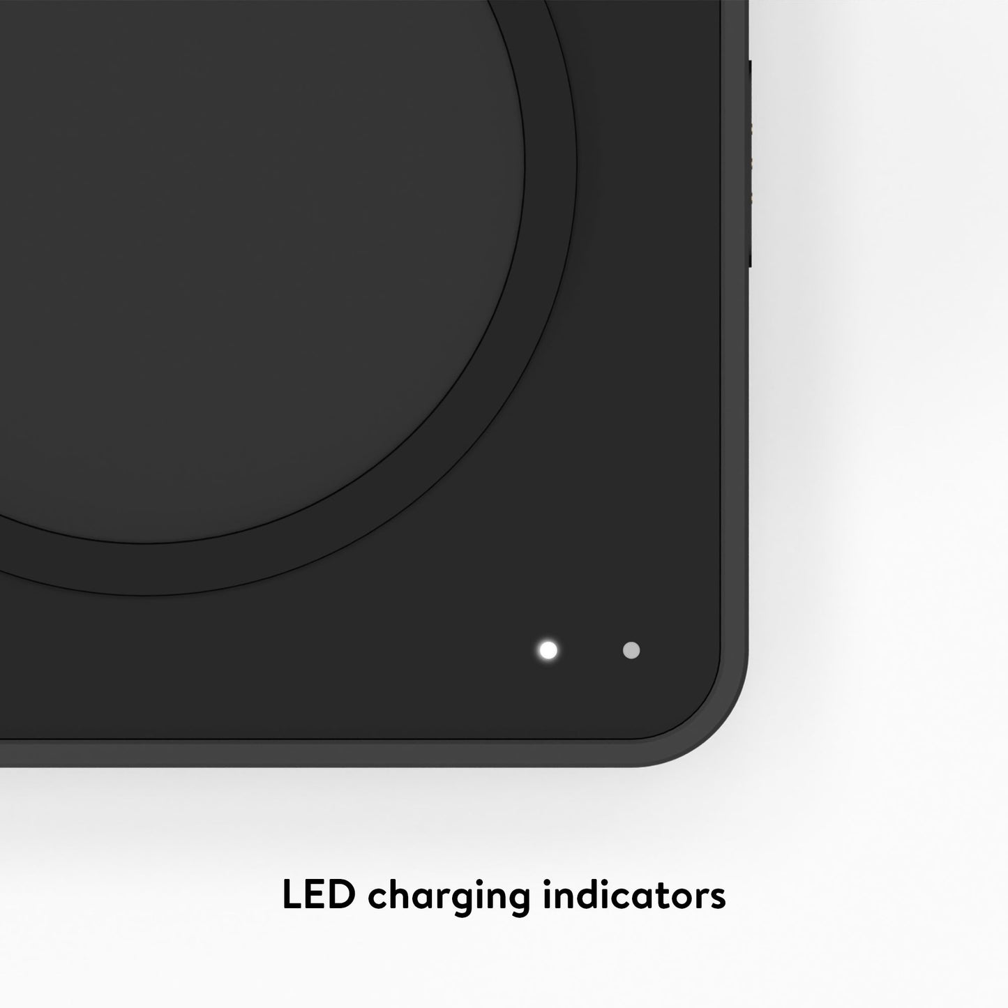 Matte Black Wireless Charging Station - US 3368