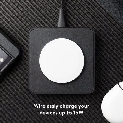 Matte Black Wireless Charging Pad - US 5162