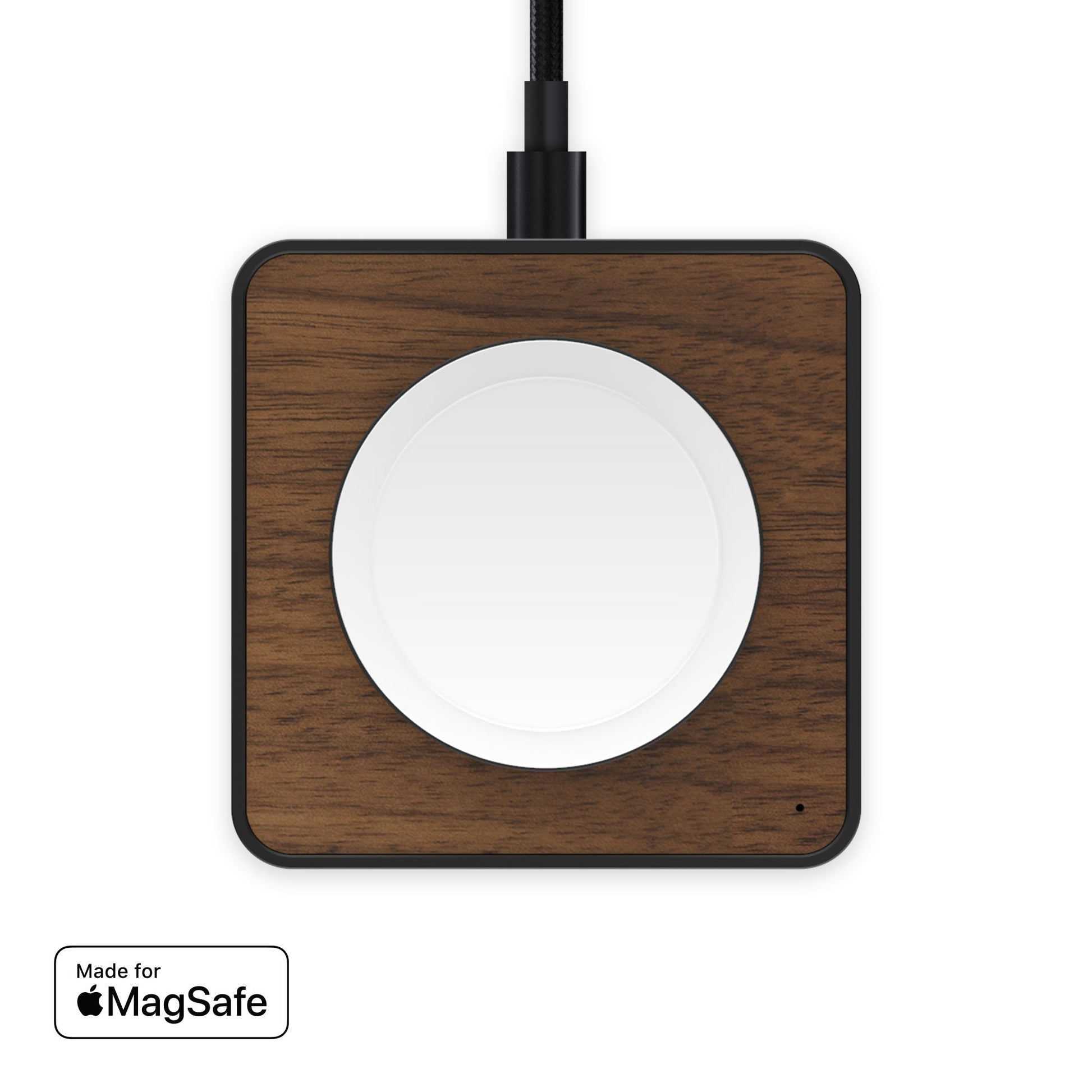 Walnut Wireless Charging Pad - US 6697