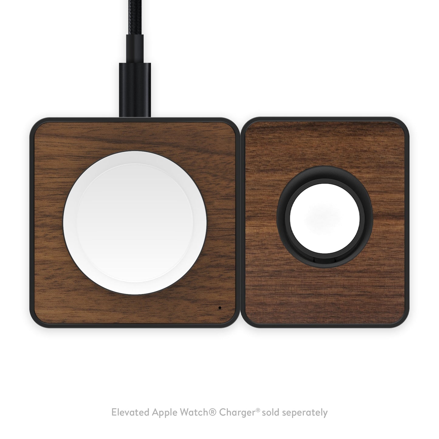 Walnut Wireless Charging Pad - US 6697