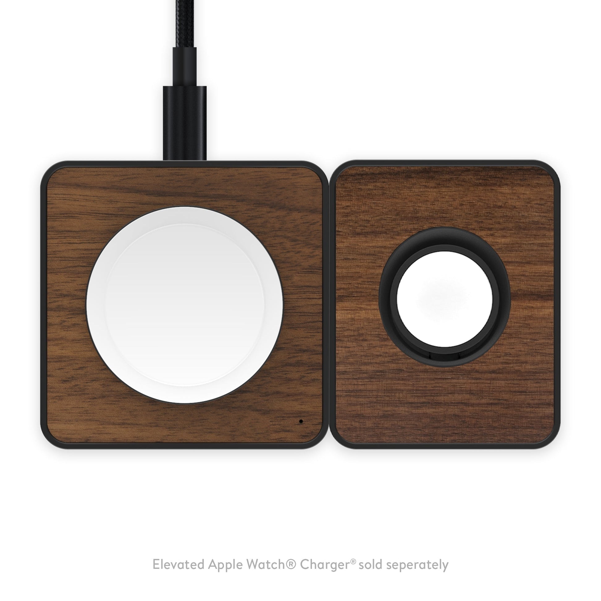 Walnut Wireless Charging Pad - US 6697