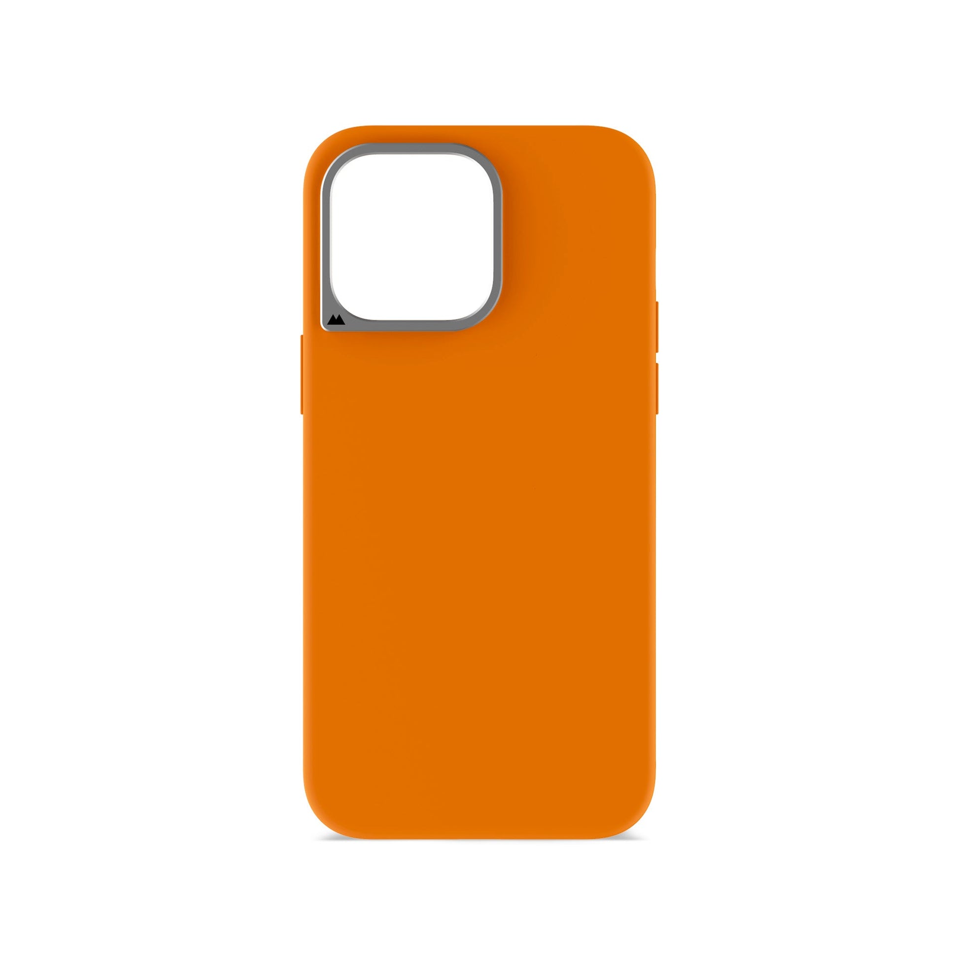 MagSafe® Compatible Tangerine Silicone Phone Case - Minimalist - US 5442