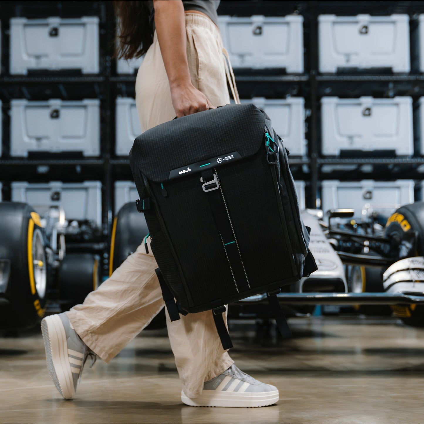 Protective Lid Backpack with UltraTex® - Optimal x Mercedes-AMG F1 Team - US 6247
