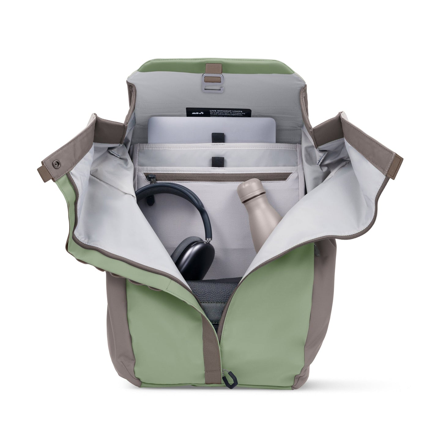 Flap Backpack – Sage - US 4903