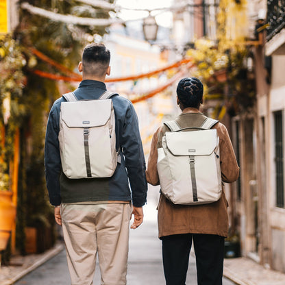 Flap Backpack – Stone - US 1096