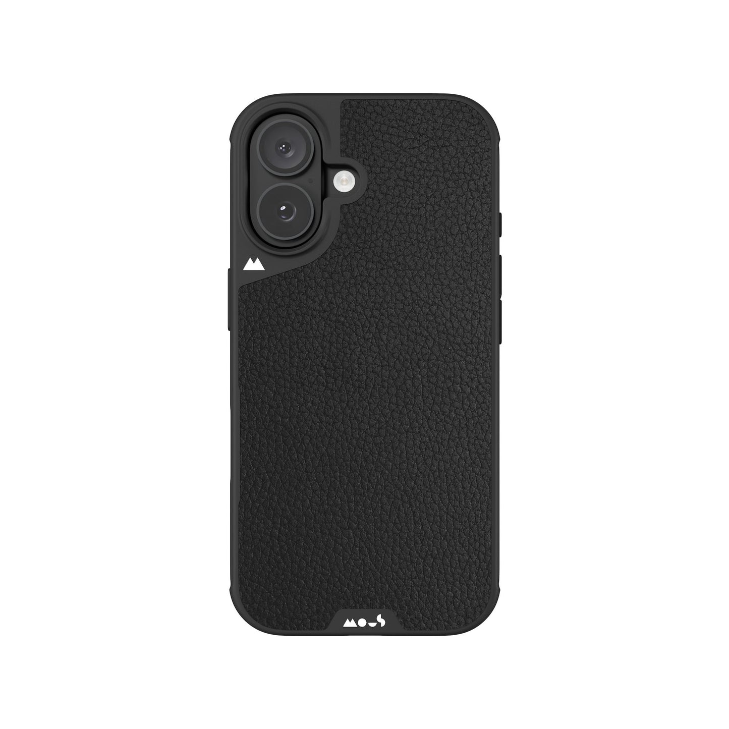 Black Leather Protective Phone Case with Camera Control Button - Limitless - US 5800