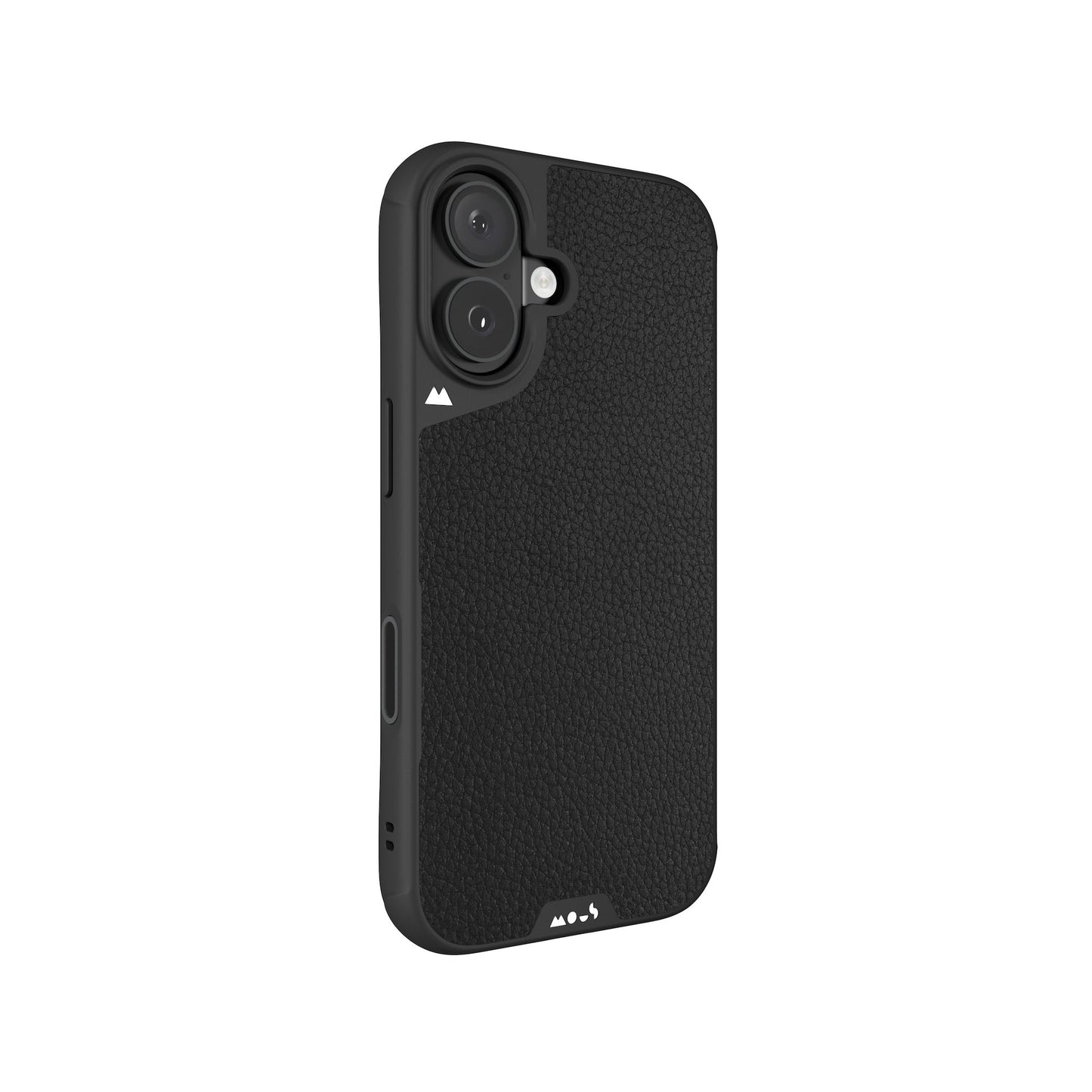 Black Leather Protective Phone Case with Camera Control Button - Limitless - US 5800
