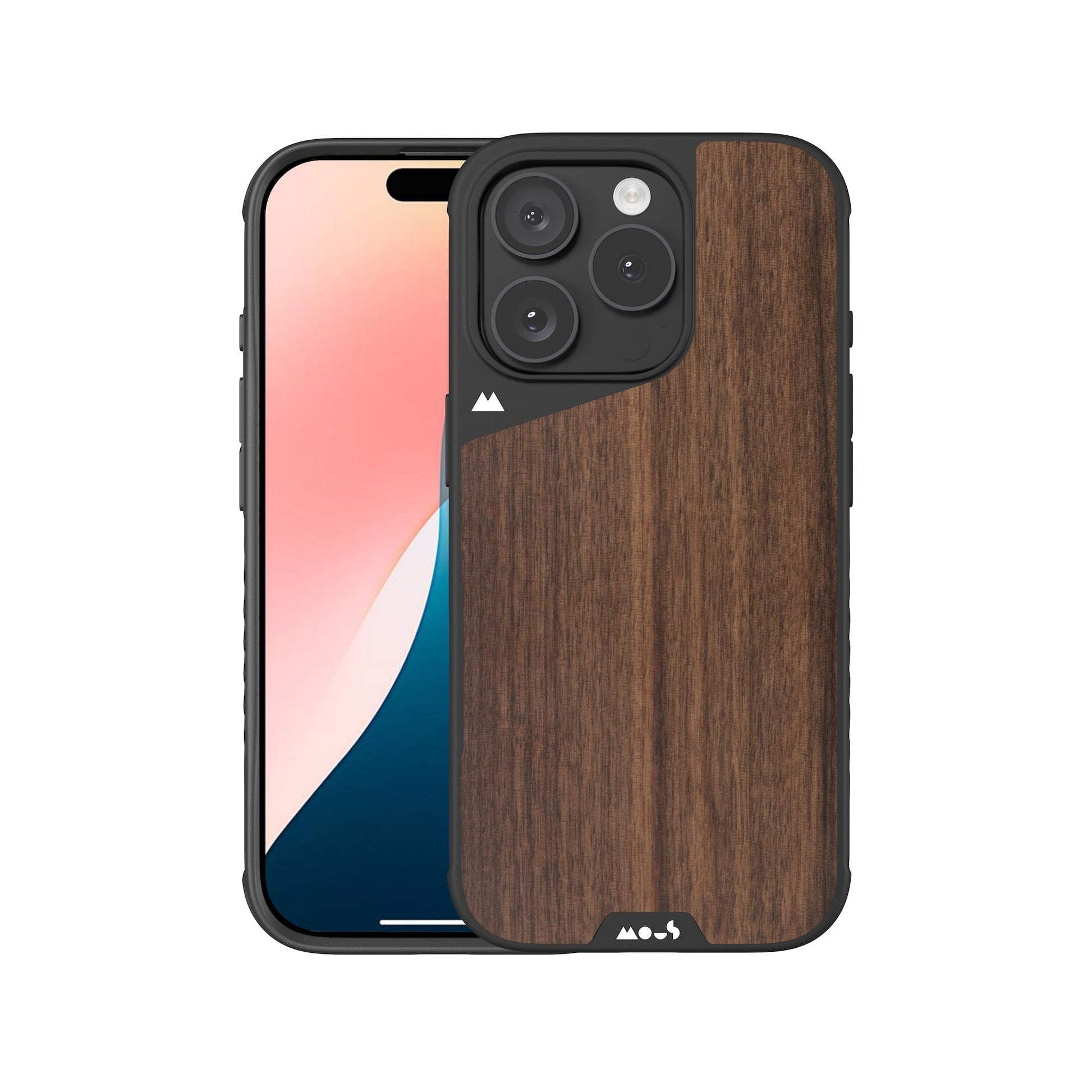 Walnut Protective Phone Case with Camera Control Button - Limitless - US 1435