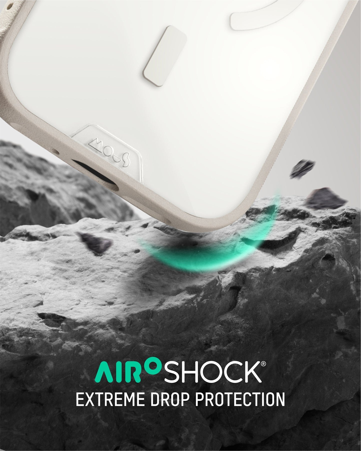 Protective Clear Phone Case Stone - Clarity MagSafe - US 6053