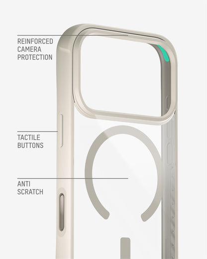 Protective Clear Phone Case Stone - Clarity MagSafe - US 6053