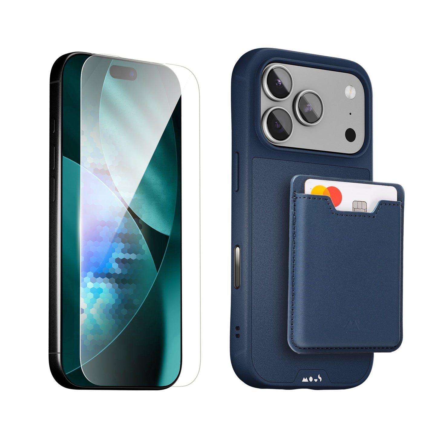 Marine Protective Case, Screen Protector and Card Wallet - Apple Starter Kit - US 3475