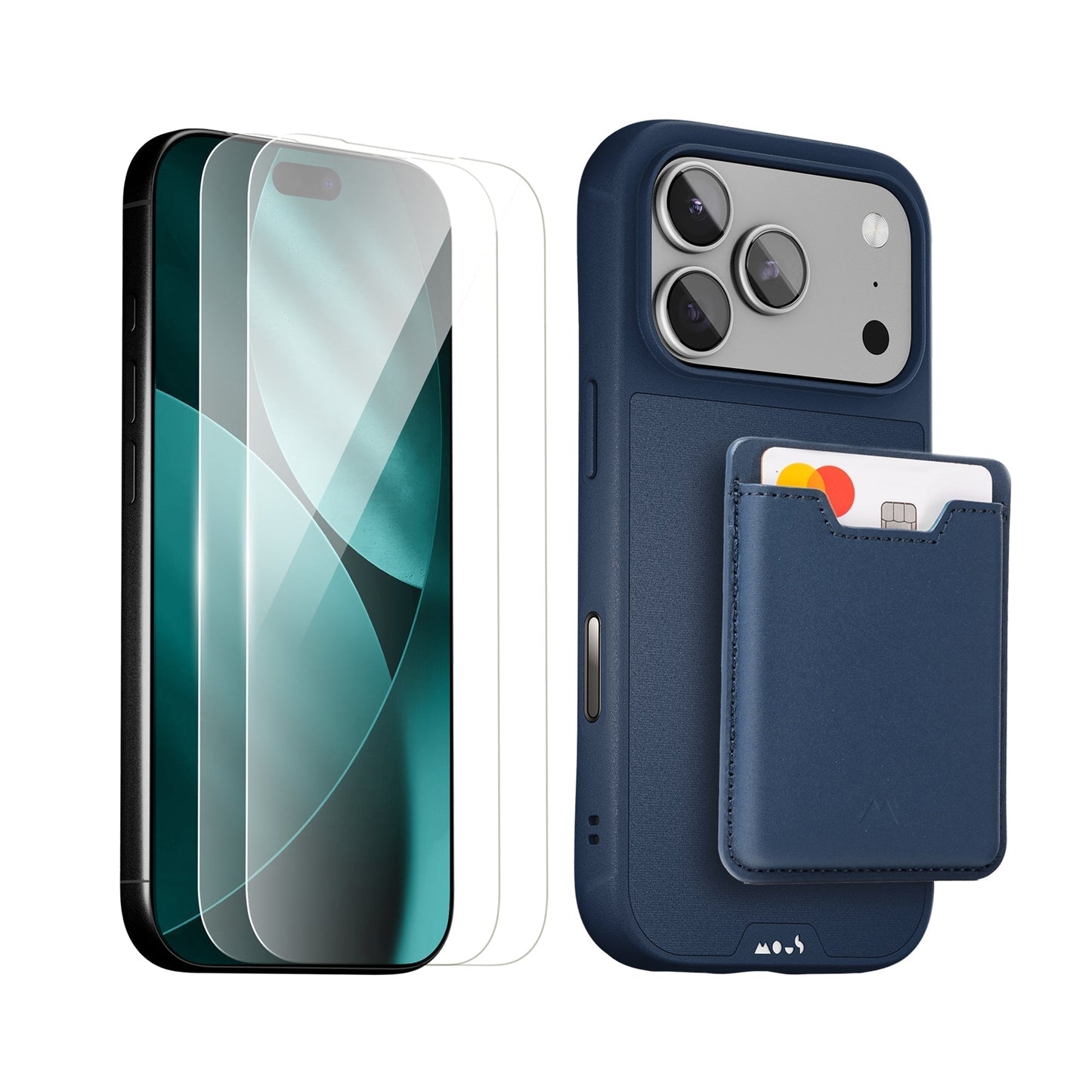Marine Protective Case, Screen Protector and Card Wallet - Apple Starter Kit - US 3475