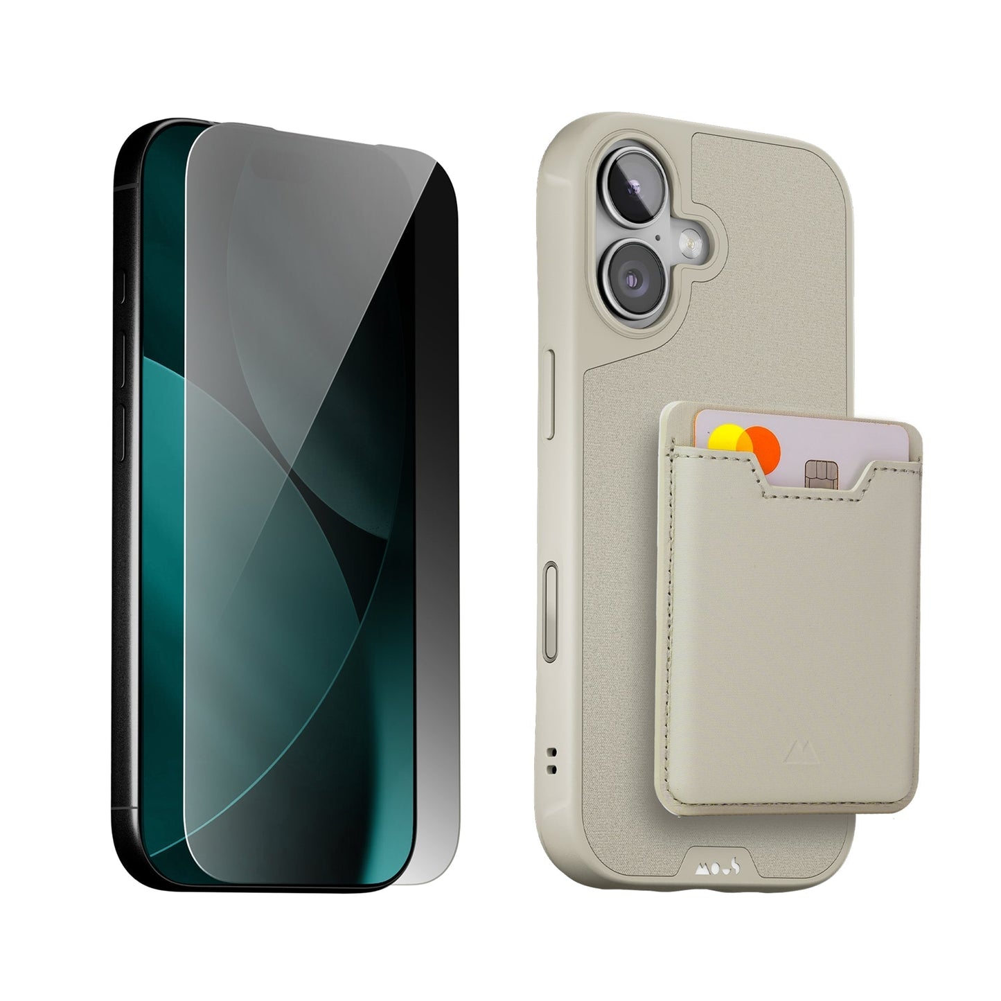 Stone Protective Case, Screen Protector and Card Wallet - Apple Starter Kit - US 2288