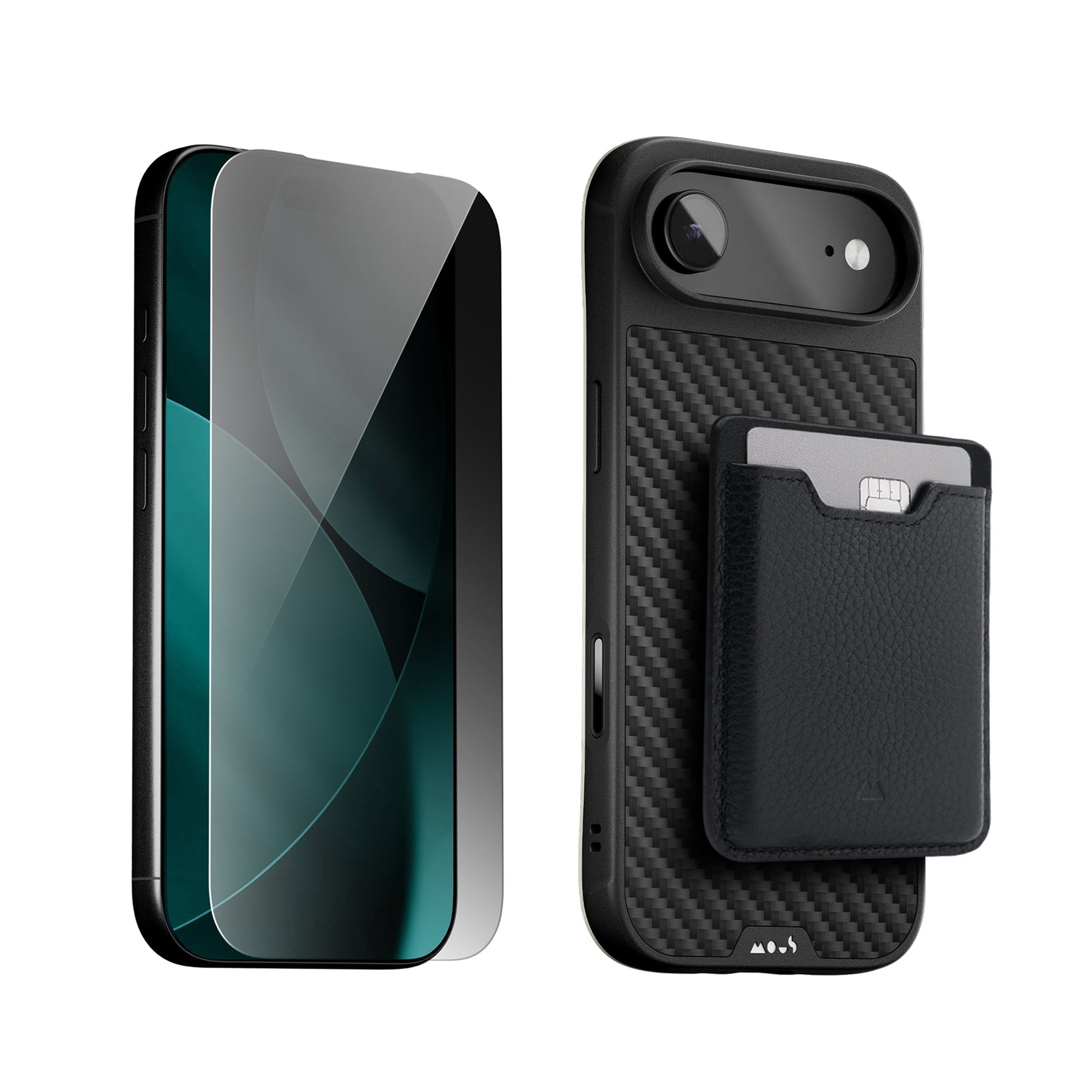 Aramid Fibre Protective Case, Screen Protector and Card Wallet - Apple Starter Kit - US 1276