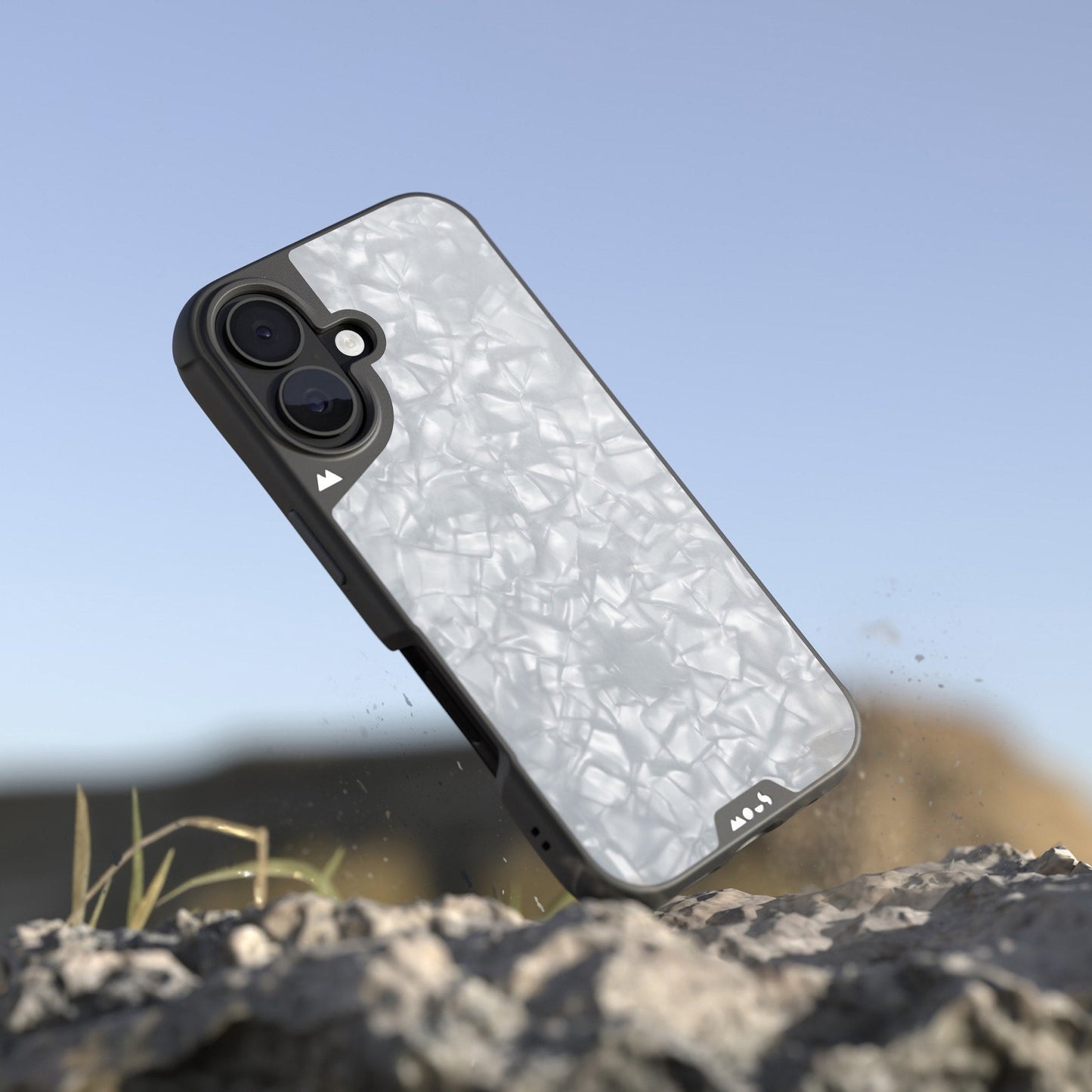 Silver Pearl Protective Phone Case - Limitless - US 8134